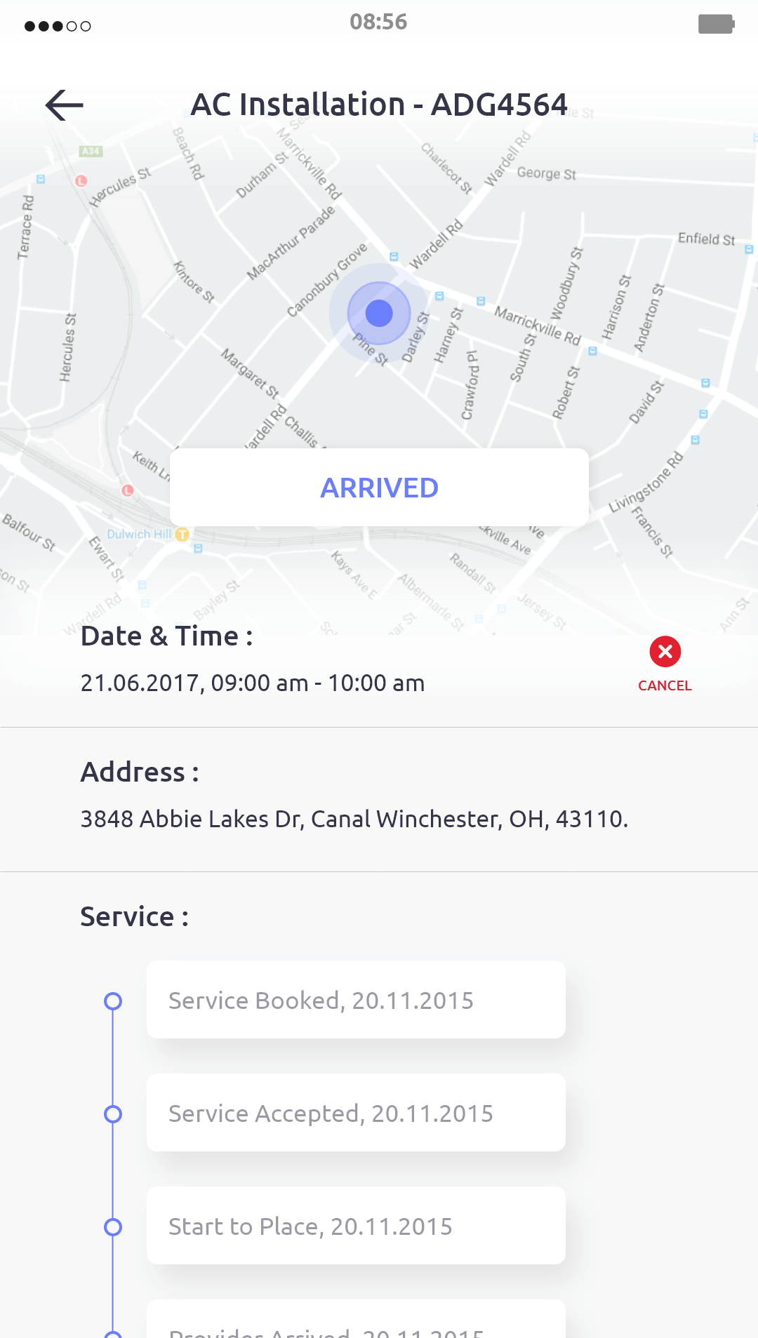 Uber For X Booking