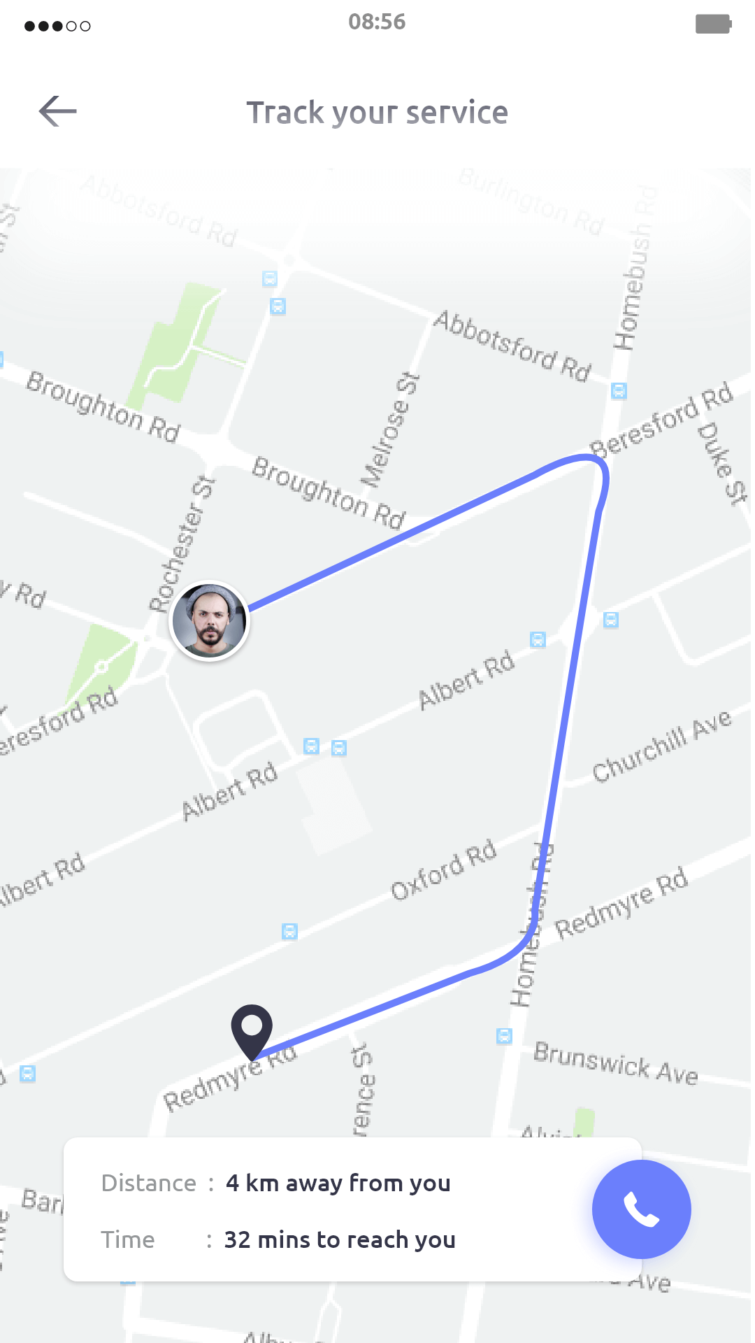 Uber For X Order Tracking