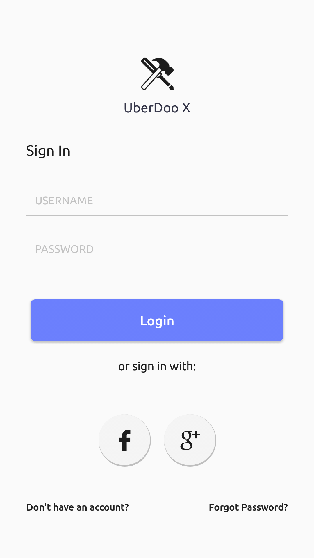 Uber For X User Profile